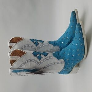 636- El General Women's Boots Genuine Leather Made In Mexico Size 7.5 NWT